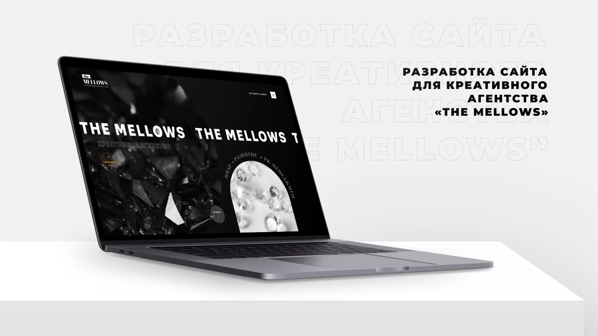 Разработка сайта креативного агентства «The Mellows» в Рузе