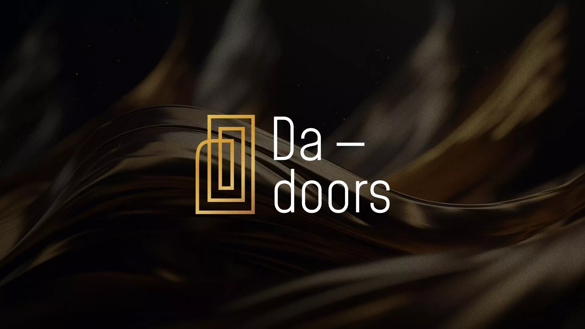 Разработка логотипа для компании «DA-DOORS» в Рузе